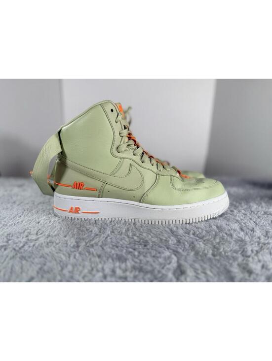 Nike Other - Nike Air Force 1 LV8 High  '07 Olive Aura Total Orange Men's Size 8 CJ1385-300